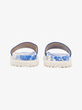 Christian Dior Dway Slides White / Blue Canvas EU 38 UK 5