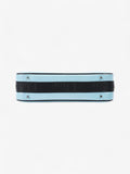 Christian Dior Hardcore Bag Light Blue / Black Coated Canvas Mini