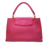 Louis Vuitton Capucines MM Pink Taurillon Handbag