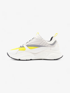 Christian Dior B22 White / Silver / Yellow Mesh EU 44 UK 10