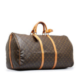Louis Vuitton Monogram Keepall Bandouliere 60 Travel Bag