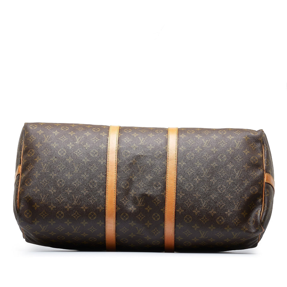 Louis Vuitton Monogram Keepall Bandouliere 60 Travel Bag
