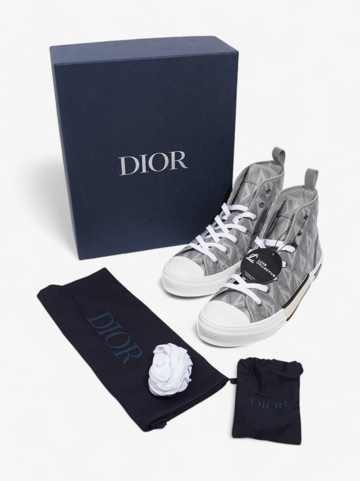 Christian Dior B23 High-tops Grey / White Canvas EU 43 UK 9