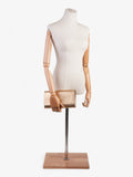Louis Vuitton Louise Clutch Gold Leather