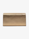Louis Vuitton Louise Clutch Gold Leather