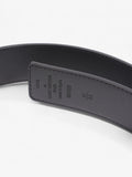 Louis Vuitton LV Initials Reversible Belt Monogram Eclipse / Black Leather 85cm / 34"
