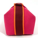 Hermes Handbag canvas pink Pouch Brid a Black PM Women