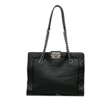 Chanel Black Calfskin Boy Reverso Shopping Tote – Bags Junction
