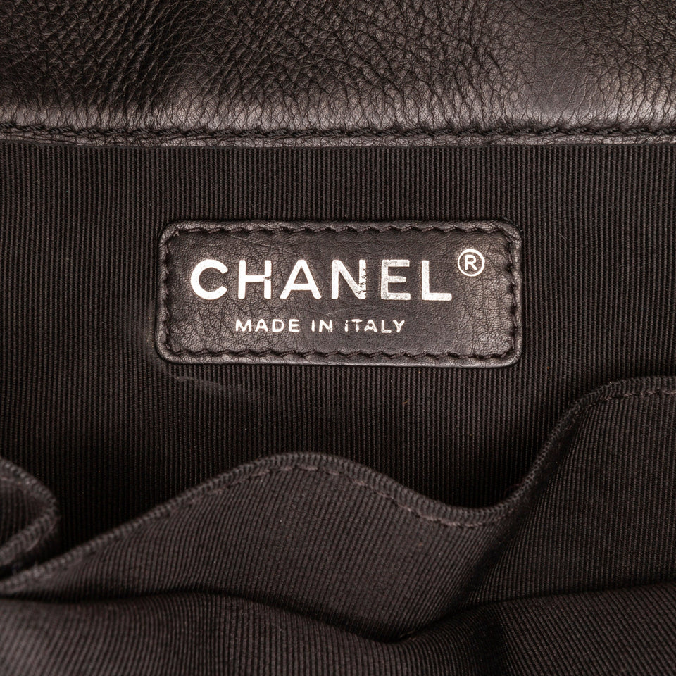 Chanel Black Calfskin Boy Reverso Shopping Tote – Bags Junction