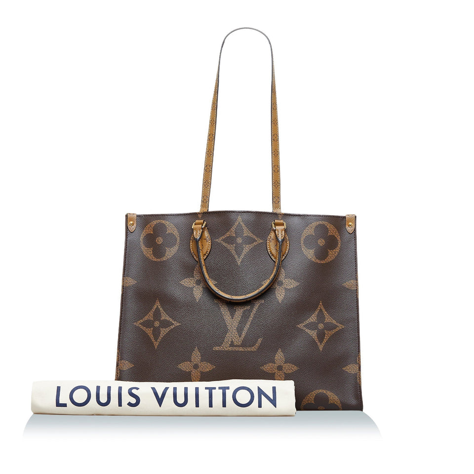 Louis Vuitton Onthego GM Giant Monogram Canvas Tote