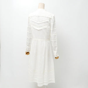 Burberry one piece 4068673/68B cotton off white Women UK8