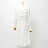 Burberry one piece 4068673/68B cotton off white Women UK8