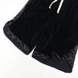 Gucci Shorts 595537 Velor black mens S