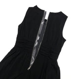 Burberry one piece B1J11-353-09 Rayon black Women 38