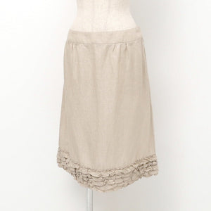 Burberry setup FEB66-473-40/FXB78-473-40 Hemp linen beige Women 44