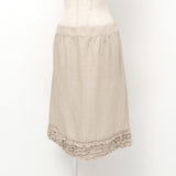 Burberry setup FEB66-473-40/FXB78-473-40 Hemp linen beige Women 44