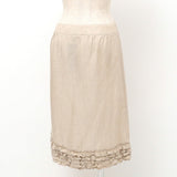 Burberry setup FEB66-473-40/FXB78-473-40 Hemp linen beige Women 44