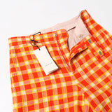Gucci Shorts 609574 tweed Orange x yellow Women 42
