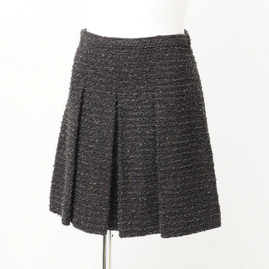 Gucci skirt 681234 tweed gray Women 44
