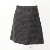 Gucci skirt 681234 tweed gray Women 44