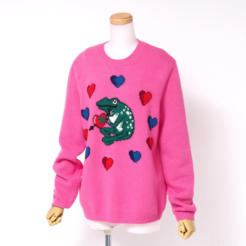 Gucci sweater 579956 wool pink Women S