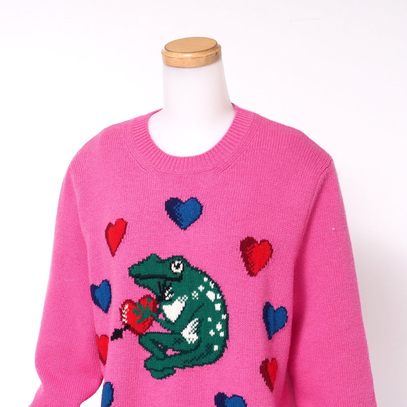 Gucci sweater 579956 wool pink Women S