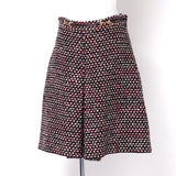 Gucci skirt 543438 tweed Red x Navy x Black x White Women 42