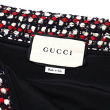Gucci skirt 543438 tweed Red x Navy x Black x White Women 42