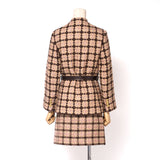 Gucci suit 664243/677554 tweed multicolor 36 (155/80Y)