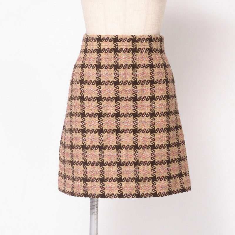 Gucci suit 664243/677554 tweed multicolor 36 (155/80Y)