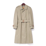 Burberry trench coat cotton Khaki beige type mens 170