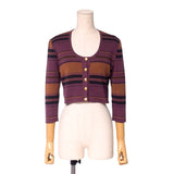 Gucci ensemble 257-5012-6167/256-5010-6167 cotton purple Women M