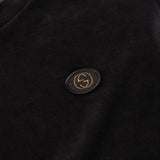 Gucci one piece 271473 Velor charcoal Women XS