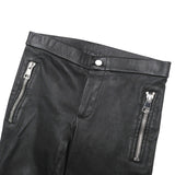 Gucci skinny pants 360417 lambskin black Women 36