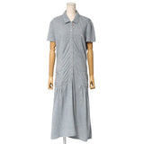 Burberry one piece FMD05-323-07 cotton gray Women 40