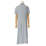 Burberry one piece FMD05-323-07 cotton gray Women 40