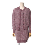 Gucci ensemble 310435 X5233/310436 X5233 knit Red Women S