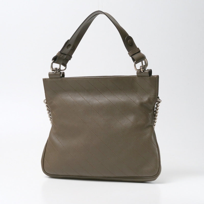 Gucci Handbag 751518 leather Khaki type Women