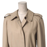 Burberry trench coat 65% polyester 35% cotton% beige Women 9AB2