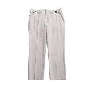 Burberry Cropped pants B1R03-148-40 62% polyester, 32% rayon, 6% polyurethane beige Women 40