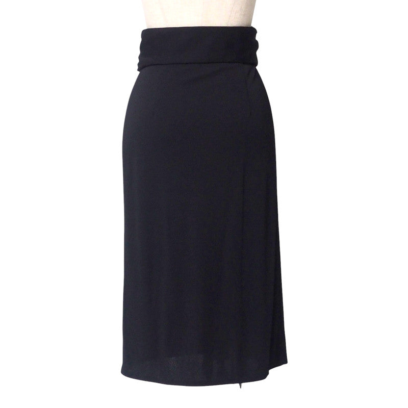 Gucci skirt 191998 Rayon black Women 36