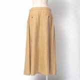 Gucci skirt 691800 86% rayon, 14% linen Ocher system Women 44