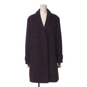 Burberry coat B1B41-870-18 74% wool, 10% alpaca, 9% mohair, 7% nylon Bordeaux Women 38