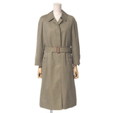 Burberry Stainless collar coat - 55% cotton, 45% polyester khaki Women 9AB2