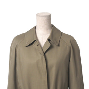 Burberry Stainless collar coat - 55% cotton, 45% polyester khaki Women 9AB2