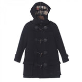 Burberry Duffel coat C9C06-452-29 wool black Kids 8Y-128