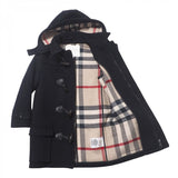 Burberry Duffel coat C9C06-452-29 wool black Kids 8Y-128