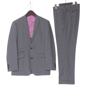 Burberry BLACK LABEL setup BMD22-203-04 wool Gray type mens 42L
