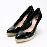 Gucci pumps 270254 Patent leather black Women 38