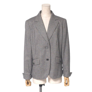 Burberry tailored jacket FC123-741-40 Wool/Rayon/Nylon/Cashmere/Silk/Polyurethane gray Women 44